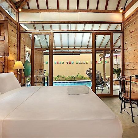 Villa Joglo Batu Belig Canggu Kültér fotó