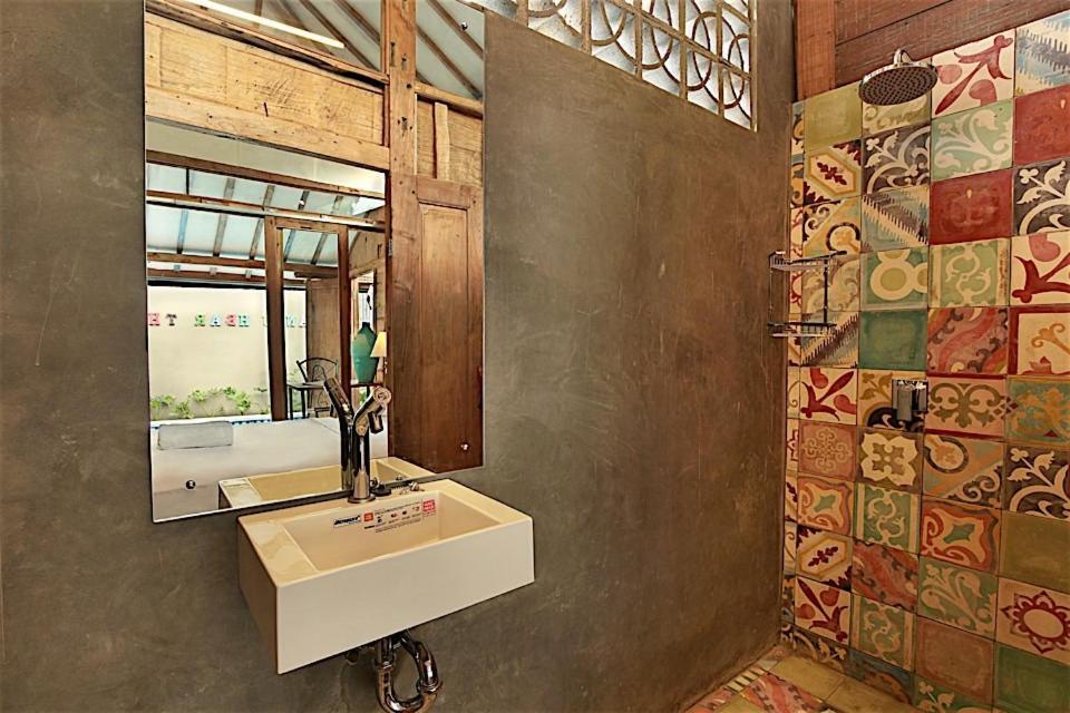 Villa Joglo Batu Belig Canggu Kültér fotó